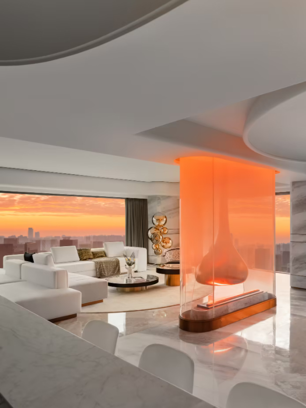 428㎡住宅设计,豪宅设计,顶级大平层设计,大平层设计,超级大平层设计,杭州大平层设计,杭州样板房设计,杭州绿城OPUS ONE顶级大平层,杭州绿城卓越·傲旋城顶层公寓,邱德光设计,邱德光,TK Chu Design