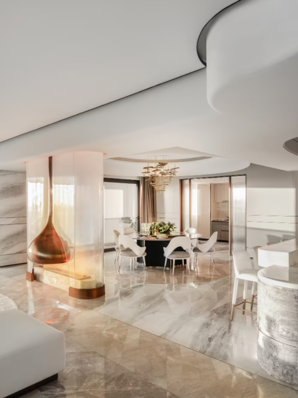 428㎡住宅设计,豪宅设计,顶级大平层设计,大平层设计,超级大平层设计,杭州大平层设计,杭州样板房设计,杭州绿城OPUS ONE顶级大平层,杭州绿城卓越·傲旋城顶层公寓,邱德光设计,邱德光,TK Chu Design