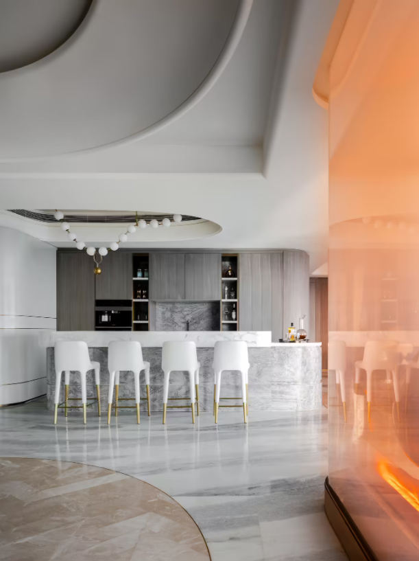 428㎡住宅设计,豪宅设计,顶级大平层设计,大平层设计,超级大平层设计,杭州大平层设计,杭州样板房设计,杭州绿城OPUS ONE顶级大平层,杭州绿城卓越·傲旋城顶层公寓,邱德光设计,邱德光,TK Chu Design