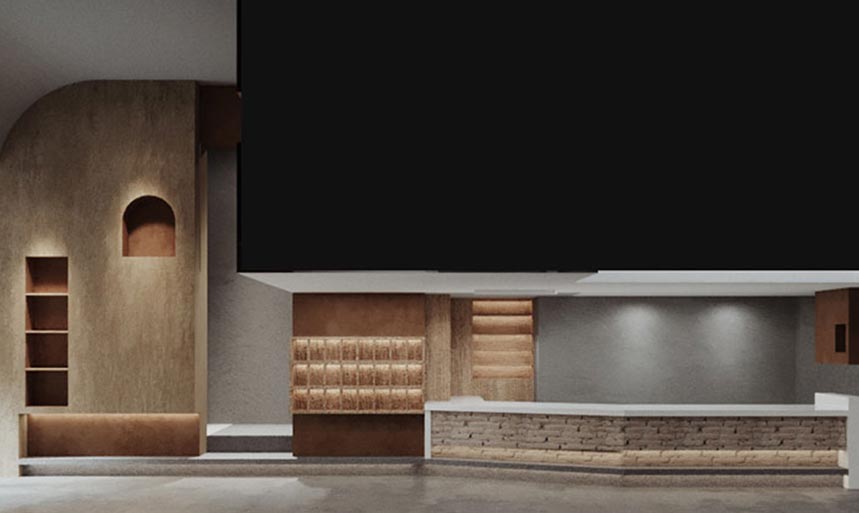 曲江茶馆空间设计